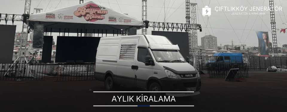 Çiftlikköy Aylık Mobil Jeneratör Kiralama Firmaları