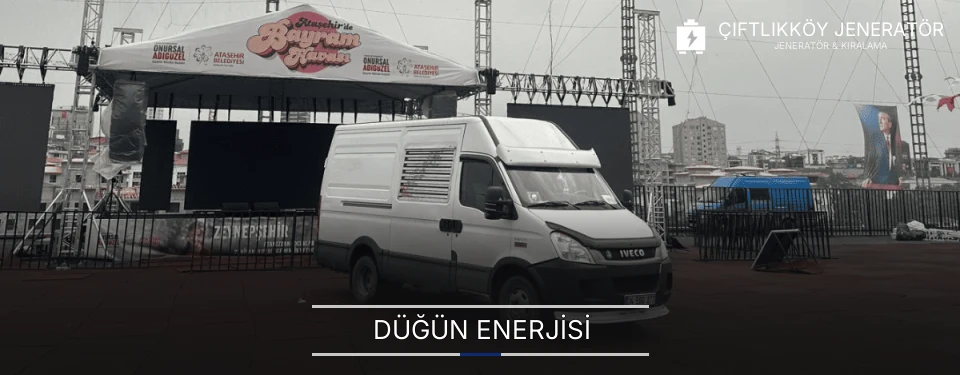 Çiftlikköy Düğün Jeneratör Kiralama Firmaları